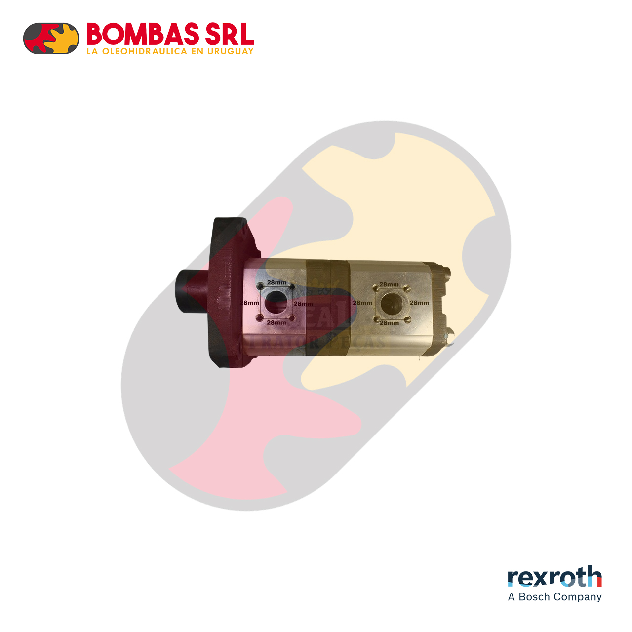 Bomba Hidraulica para Tractor Agrale BX4130, 4150 - Tractor Valtra - Valmet 880 4x4 EI, 980 EI, 880 4x2, 148, 178080 4x4 EI, 980 EI, 880 4x2,